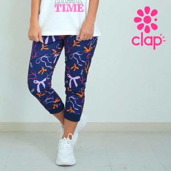 clapクラップ新作 フィットネスウェア ブランド パンツ レディース イーシュット RIBBON ...