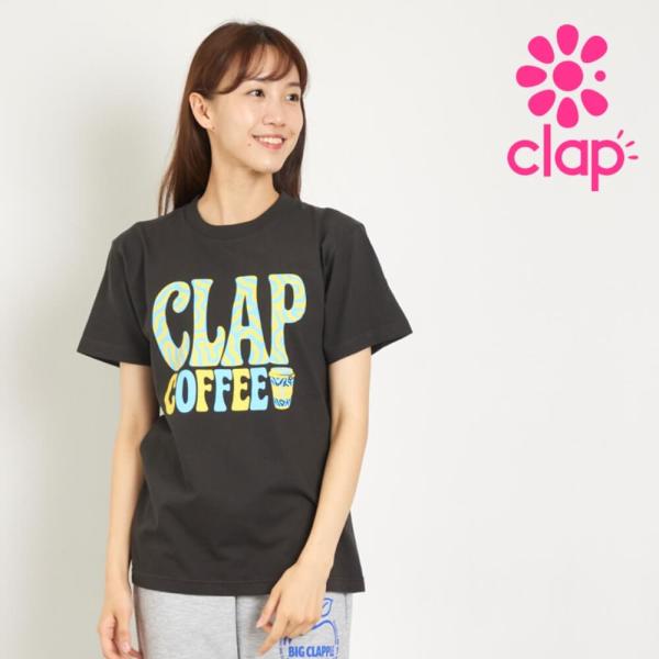 clapクラップ新作 フィットネス ウェア レディース トップス 半袖 tシャツ CLAP COFF...
