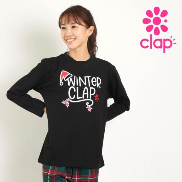 clapクラップ 新作 フィットネス ウェア レディース トップス ロングスリーブ WINTER C...