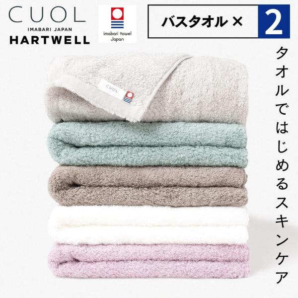 ハートウェル 選べる２点セット 今治タオル ハートウェル タオルではじめるスキンケア バスタオル セ...