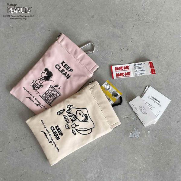 POY ポーイ スヌーピー ピーナッツ ポーイ マルチケース ゴミ箱 レジャー アウトドア カラビナ...