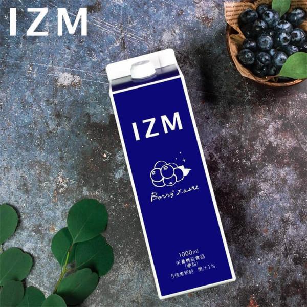 IZM 酵素ドリンク BERRY BERRY TASTE 1000ml ベリーベリー 栄養機能食品 ...