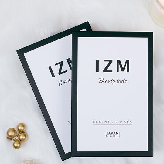 IZM イズム ビューティー テイスト エッセンシャルマスク フェイスマスク 5枚入り コラーゲン ...