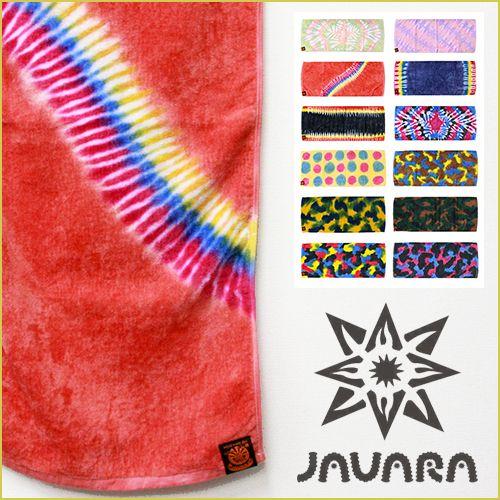 JAVARA タイダイ タオル 84×34cm フェイスタオル (javara2014aw)