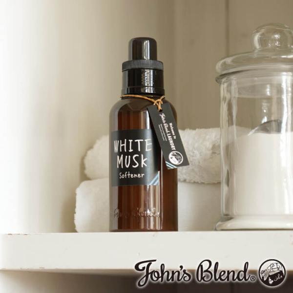 ジョンズブレンド ソフナー ボトル ホワイトムスク サボン ギフト プレゼント 柔軟剤 ランドリー ...