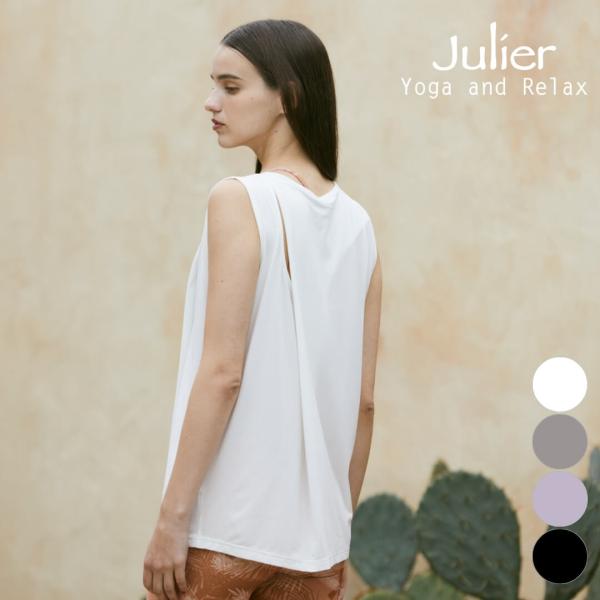 Julier ジュリエ ヨガウェア トップス レディース ライトプライムノースリーブプルオーバー B...