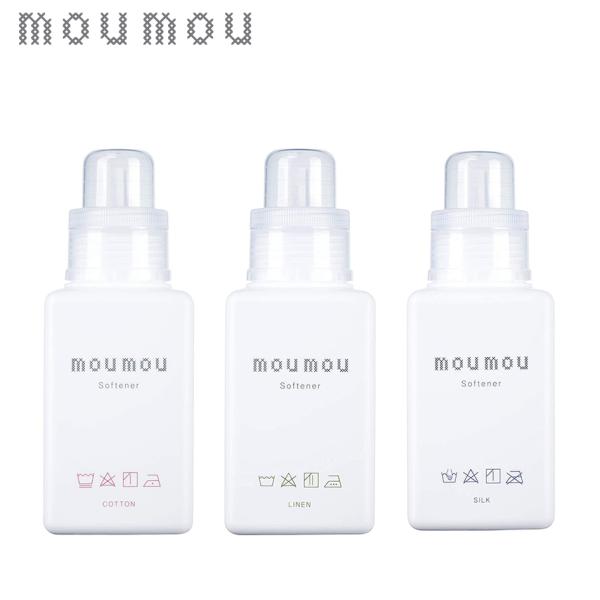 moumou ソフナー 柔軟剤 蛍光剤 漂白剤 着色剤 シリコン 無添加 mou リネン コットン ...