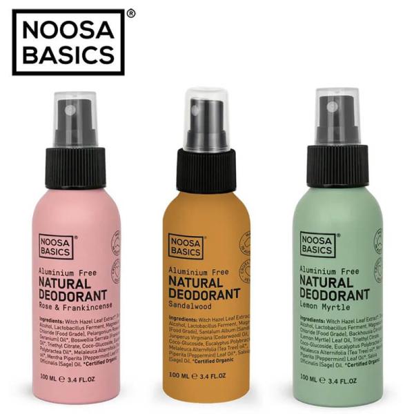 Noosa Basics ヌーサベーシックス ボディスプレー 100mL アルミニウムフリー デオド...