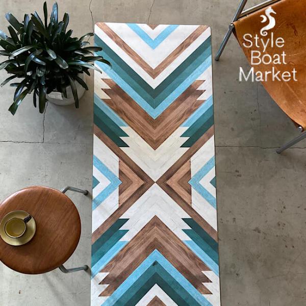 ヨガマット 3mm スタイルボートマーケット 173cm×61cm wood Panel Yoga ...