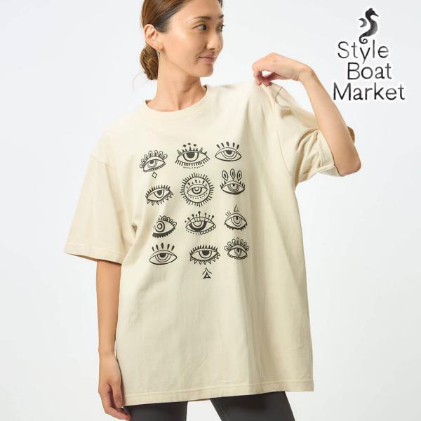 スタイルボートマーケット ヨガ ピラティス ウェア ヨガウェア トップス 長袖 サードアイTシャツ ...