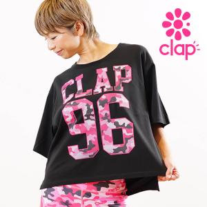 CLAP クラップ フィットネス ウェア Tシャツ 半袖 BIG-T