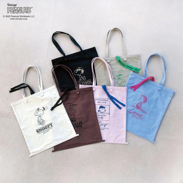 スヌーピー ピーナッツ トートバッグ  コレクターズサック PEANUTS  エコバッグ バッグ 折...