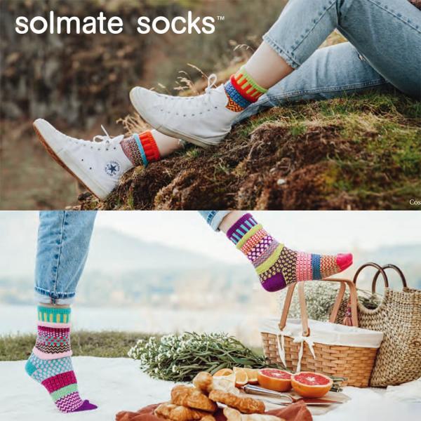 SOLMATE SOCKS ソルメイト クルー レジェンズコレクション 靴下 ソックス メンズ レデ...
