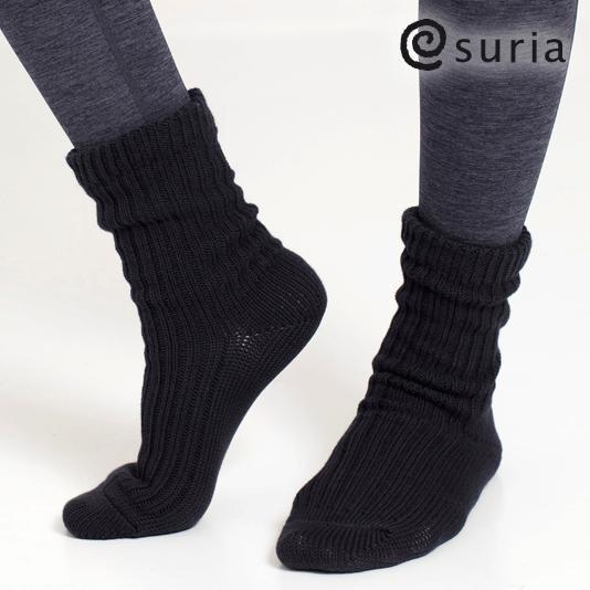 SURIA スリア ウォームソックス 靴下 ソックス 冷え取り
