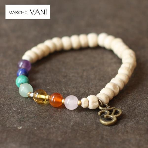VANI ブレスレット トゥルシー chakra ヴァニ ブレス レディース アジアンブレス ヨガ ...