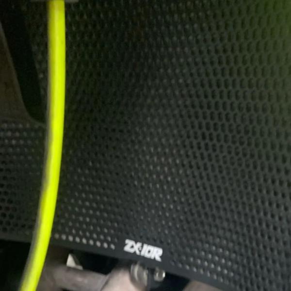 並行輸入品カワサキ ZX-10R 2008-20 用 ラジエーターグリルガードカバー