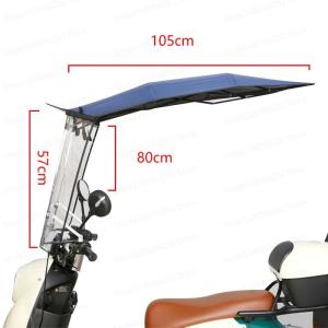 並行輸入品 電気ウインドブレーカー 折りたたみ...の詳細画像3