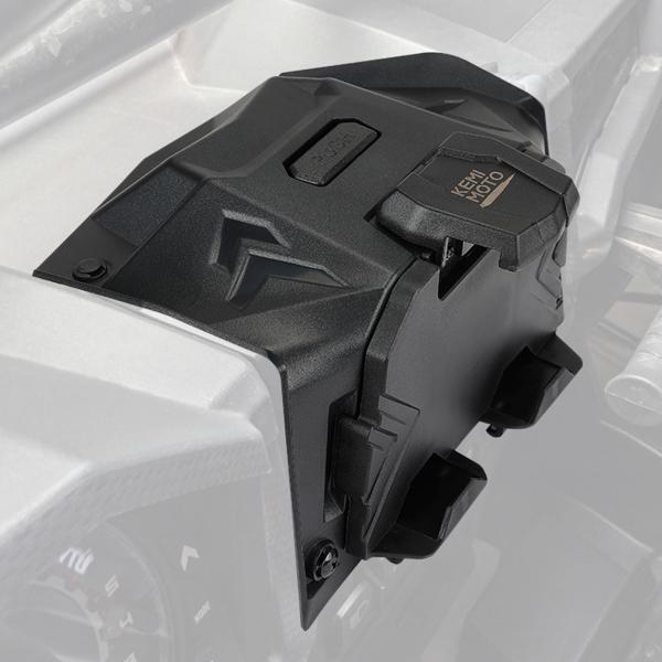 並行輸入品 rzr utv 電動デバイス タブレットホルダー 2.5l 収納スペース ポラリス rz...