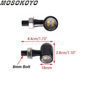 並行輸入品 バイクパーツ 8mm 小型 カフェ...の詳細画像3
