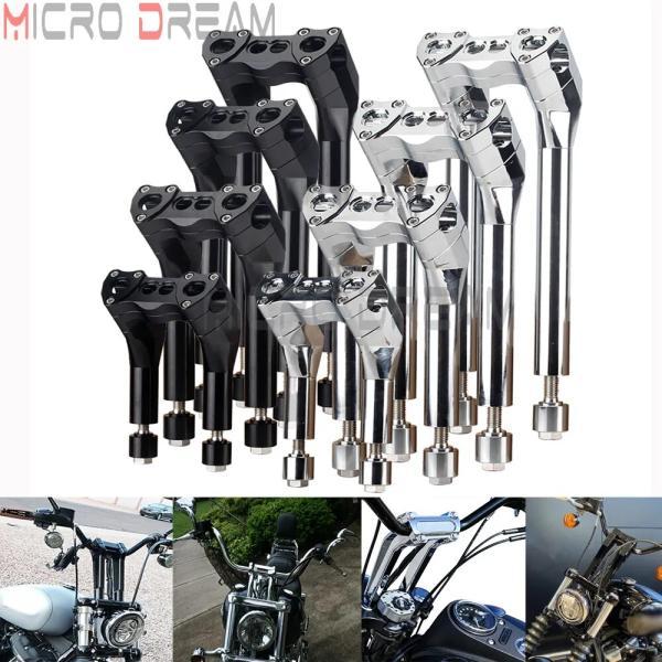 並行輸入品 プルバックモジュラーハンドルバーライザー1-1/4インチ 32mmマウント用ビッドソンソ...