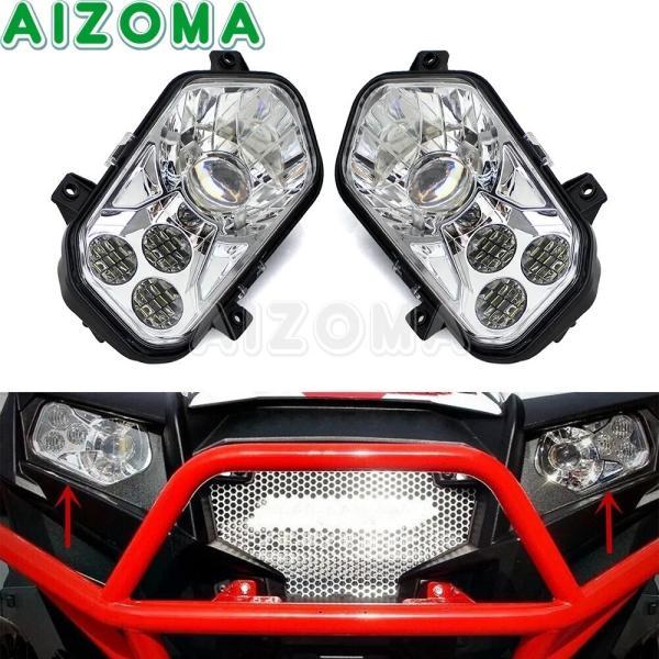 並行輸入品 バイクパーツ Ruzr 4 xp 900 2011-2014用LEDライト左側utvレン...