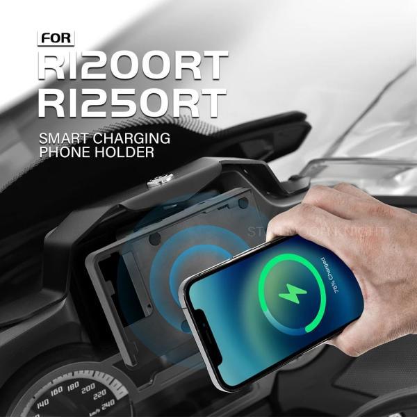 並行輸入品 BMW 用USB付きGPSナビゲーター ワイヤレス充電付き携帯電話ホルダー r1200r...