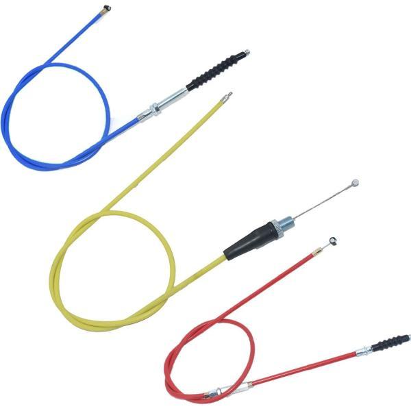 並行輸入品 赤スロットルクラッチケーブル 用 ダート xr50 crf50 crf70 klx 11...