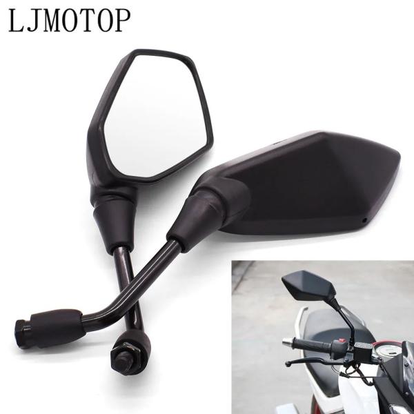並行輸入品 UNIVERSIAL 10MMミラーレーシングスポーツ自転車リアビューミラーカワサキZ7...