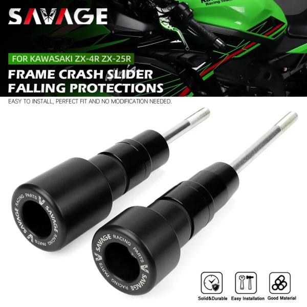 並行輸入品 カワサキニンジャZX4R ZX-4R ZX25R用スライダープロテクター バイクエンジン...