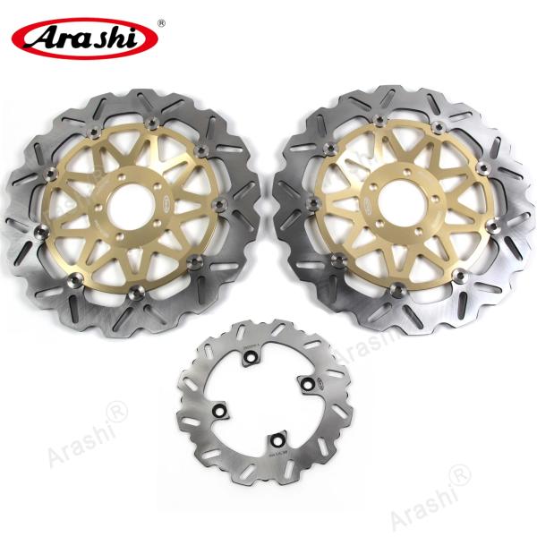 並行輸入品 ARASHI-フルフローティングフロントリアブレーキ カワサキZX12R ニンジャZX ...