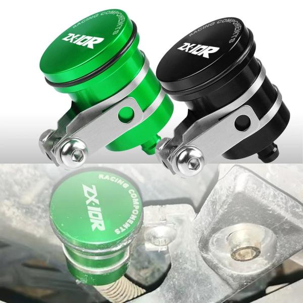 並行輸入品 カワサキZX10R 2004 2015汎用リアブレーキクラッチタンクオイル流体カップカバ...