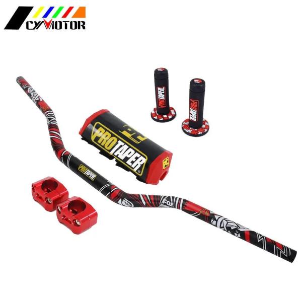 並行輸入品 28MM1 1 8インチ ファットバーハンドルバーパッドグリップKTMホンダカワサキスズ...