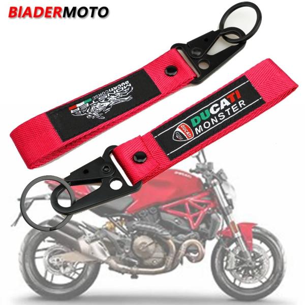 並行輸入品 ドゥカティモンスター用汎用キーリング アクセサリー 刺KEY キーリング コレクション8...