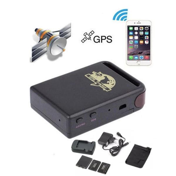 ミニGPS GSM GPRS車両トラッカーTK102リアルタイム追跡装置人トラックデバイスミニTRR...