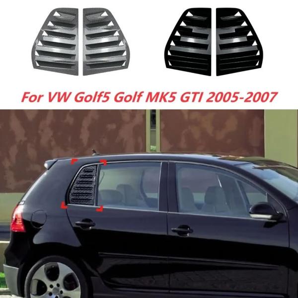 フォルクスワーゲン用三角窓ルーバー カーテンカバー VW GOLF5ゴルフMK5 GTI 2005-...