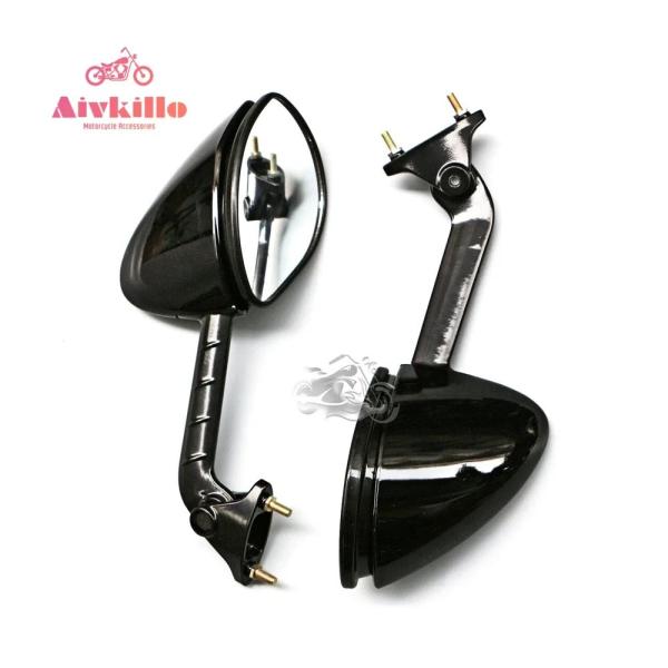 並行輸入品 カワサキZX12R ZX14R ZZR1400 バイクリアビュー バイクミラー