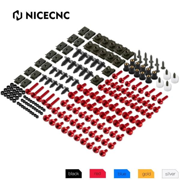 並行輸入品 253個フェアリングボルトキットアプリリアRS125 RS250 RS4 125 RS5...