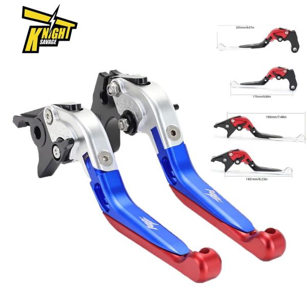 並行輸入品 ホンダXRV750用ブレーキ クラッチバー調節可能折りたたみ式拡張可能アフリカツインXL...