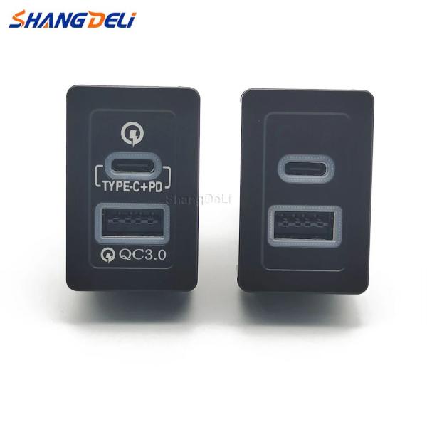 並行輸入品 USB TYPE-CUSB充電器 アダプター ケーブル フェイシャル スズキ用インターフ...