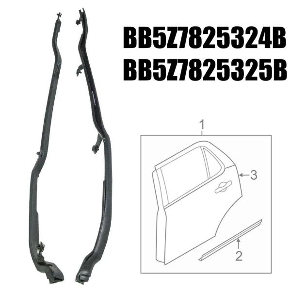 並行輸入品 ドアウェザーストリップ フロントリアシール フォードエクスプローラー用アクセサリー201...