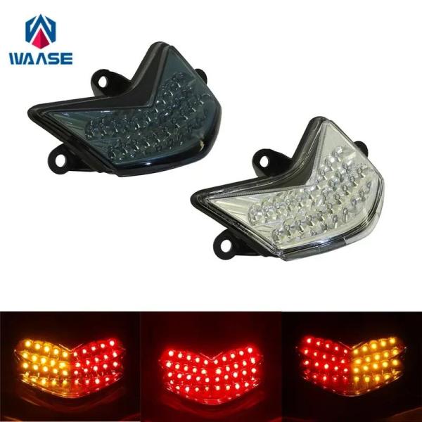 並行輸入品 WAASE-カワサキニンジャ ZX-10R 2004 統合LEDライト クロームテールラ...