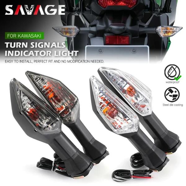 並行輸入品 リアウィンカーライトインジケータカワサキニンジャ 250 300 400 650 100...