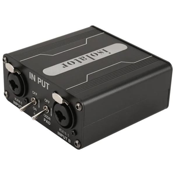 並行輸入品X59A_GX200 オーディオアイソレーター デュアルチャンネル 6.5 XLR ミキサ...