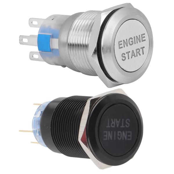 並行輸入品12V 防水 車エンジンスタートプッシュボタンスイッチ イグニッションスターター エンジン...