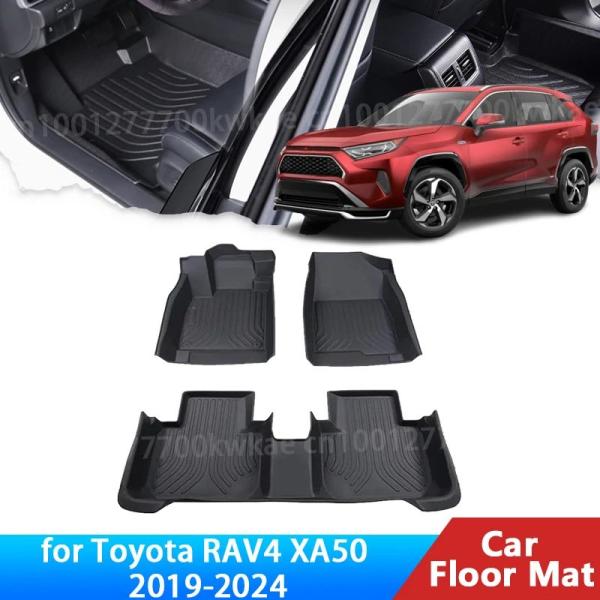 【並行輸入品】TPEカーフロアマット トヨタ RAV4 XA50 スズキ アクロス 2019-21-...