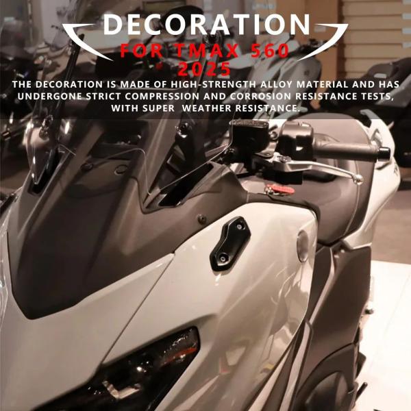 並行輸入品MTKRACING YAMAHA TMAX 560 2025用 バイクミラーホールカバー ...