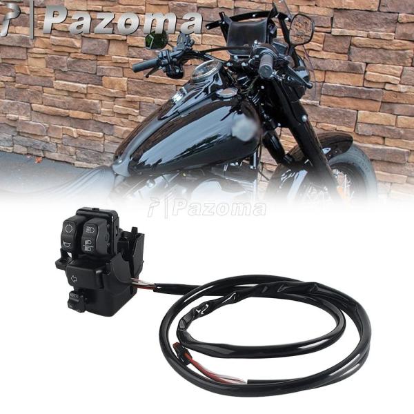 並行輸入品ハンドルバーウィンカーコントロールボタン オートバイクルーズコントロールスイッチ ハーレー...
