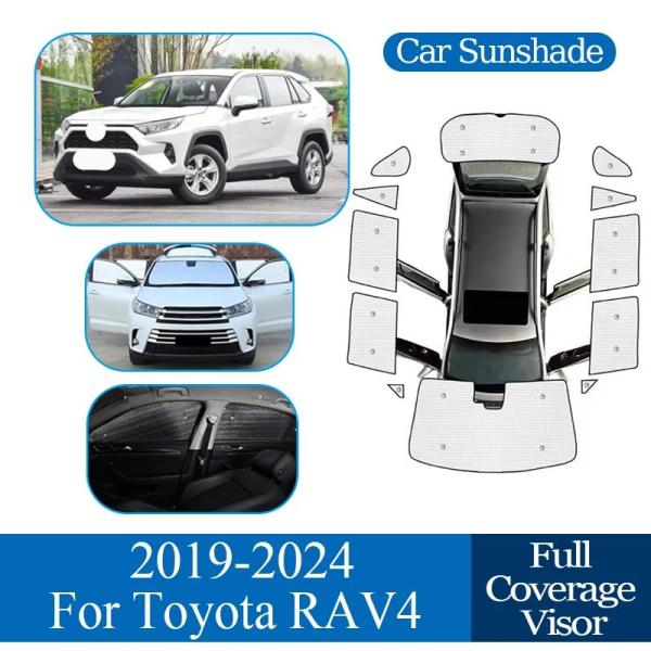 【並行輸入品】トヨタ RAV4 AX50 2019-21~2024 車用 UVカットウィンドウサンシ...