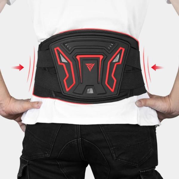 並行輸入品M-XL オートバイウエストプロテクターベルト モトクロス キドニーバイカーベルトサポート...