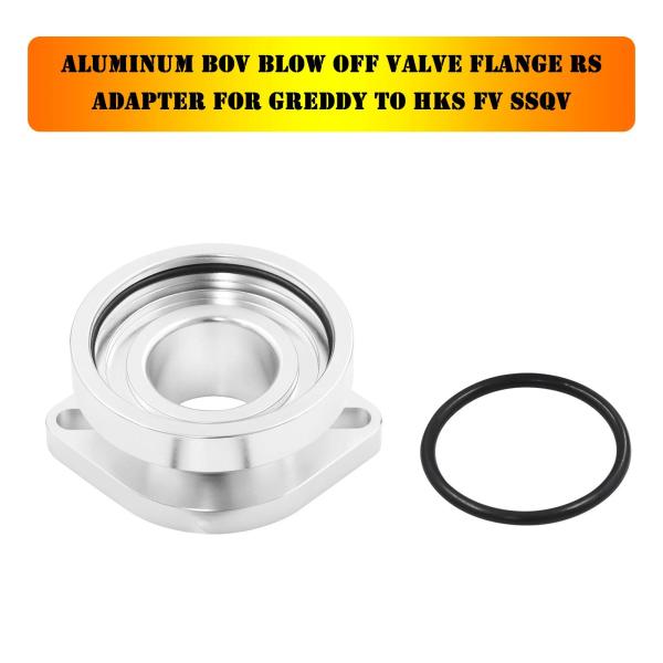 並行輸入品ARTUDATECH アルミ BOV ブローオフバルブ フランジ RS アダプター GRE...